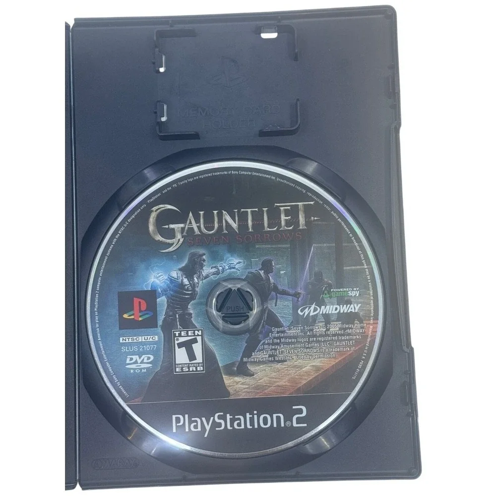 Gauntlet Seven Sorrows Sony PlayStation 2 PS2 Midway 2005 CIB SLUS 21077
